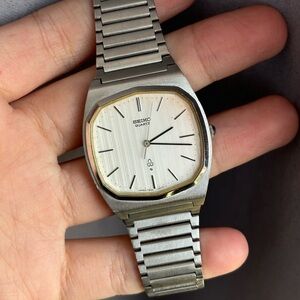 Vintage Rare 1978 Seiko Quartz Tank 7830-5060 Men’s Watch